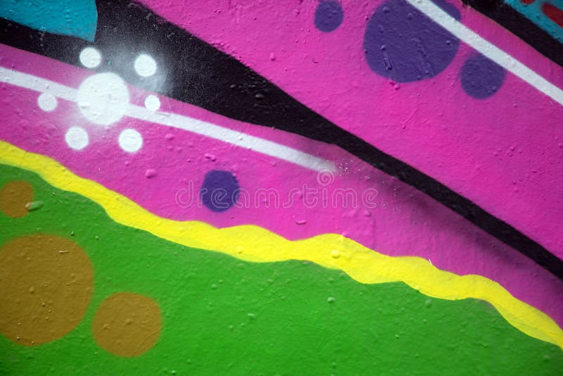 Parede urbana dos grafittis foto de stock Parede urbana dos grafittis foto de stock