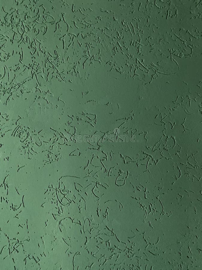 Parede verde de gesso texturizado ilustração stock