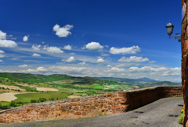 Paredes antigas de Orvieto fotografia de stock royalty free Paredes antigas de Orvieto fotografia de stock royalty free