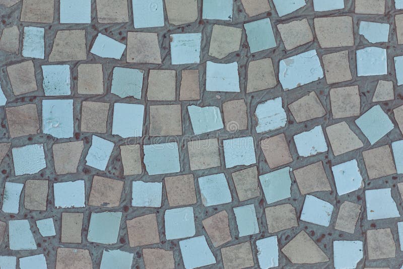 Parement usé de décor de mur de conception de mosaïque de tessellation de tuile Fond abstrait de mosaïque Texture de Tessellation photographie stock Parement usé de décor de mur de conception de mosaïque de tessellation de tuile Fond abstrait de mosaïque Texture de Tessellation photographie stock
