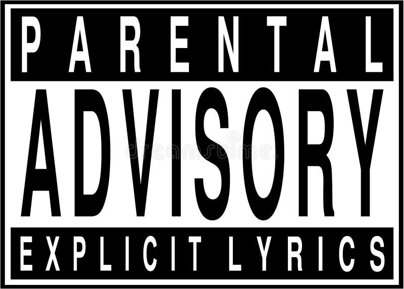 Parental Advisory - Explicit Content And Explicit Lyrics Badges - Vector  Royalty Free SVG, Cliparts, Vectors, and Stock Illustration. Image 5527306.