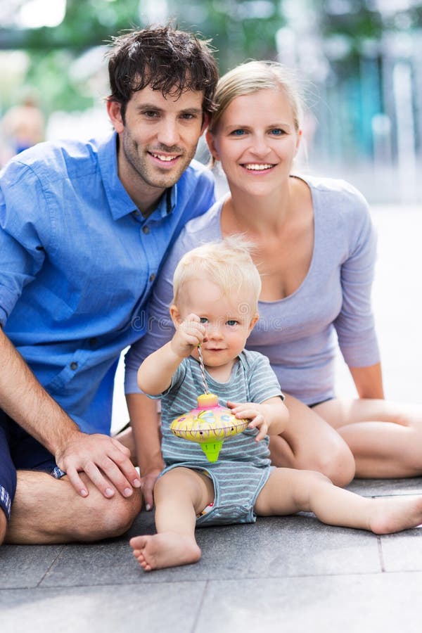 Parents with baby boy stock photo. Image of children 63203536