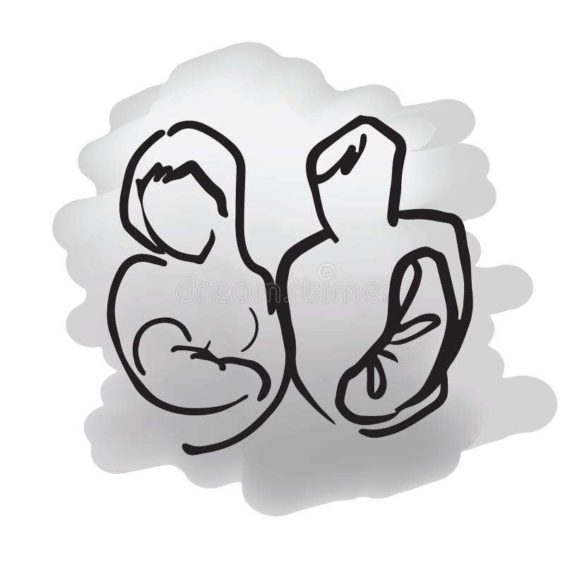 Twin Babies Stock Illustrations 263 Twin Babies Stock Illustrations Vectors Clipart Dreamstime