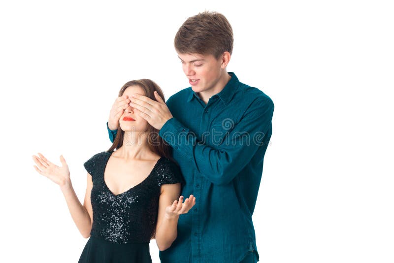 Pares no amor que tem o divertimento foto de stock Pares no amor que tem o divertimento foto de stock