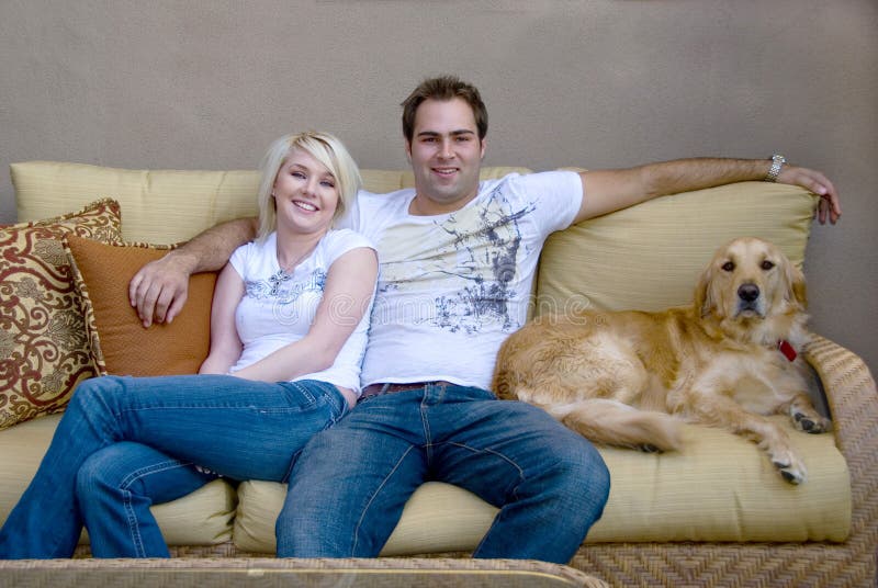 Casal jovem 3 fotografia de stock royalty free