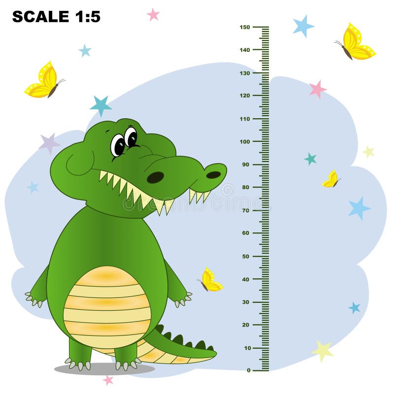 Parete del tester con il fumetto ccrocodile royalty illustrazione gratis Parete del tester con il fumetto ccrocodile royalty illustrazione gratis