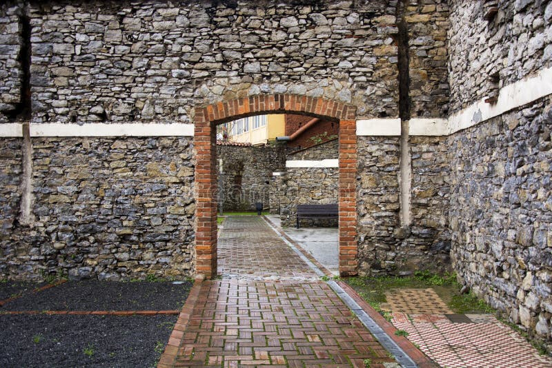 Parete di pietra 14 fotografia stock libera da diritti