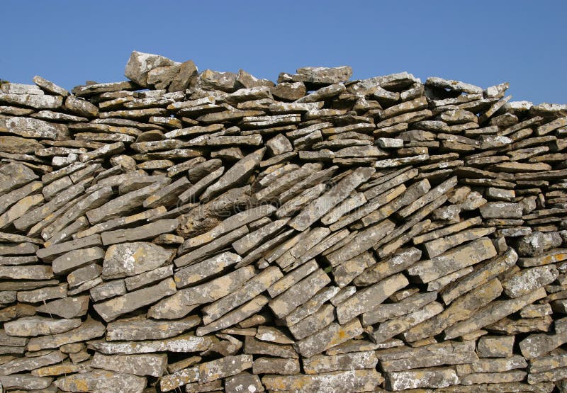 Parete di pietra asciutta immagini stock Parete di pietra asciutta immagini stock