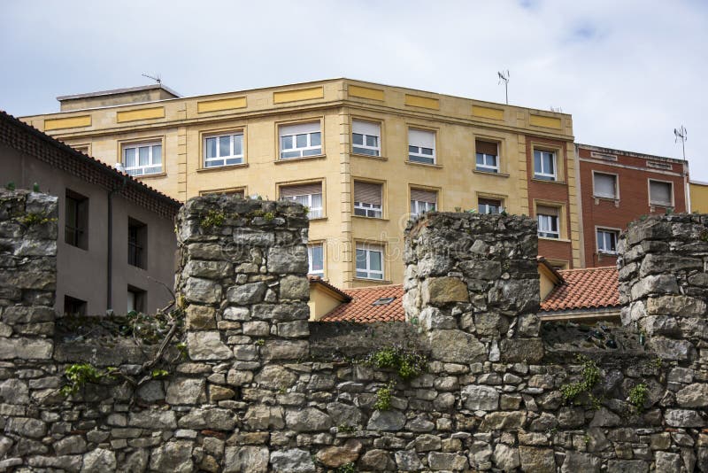 Parete e costruzione 2 fotografie stock libere da diritti