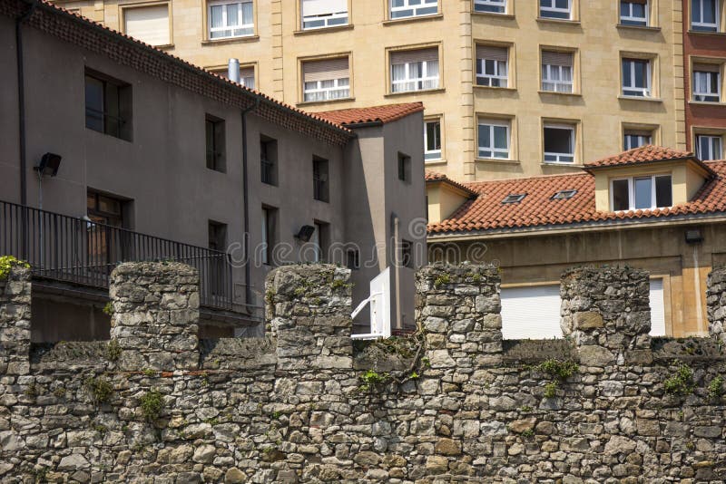 Parete e costruzioni immagine stock libera da diritti
