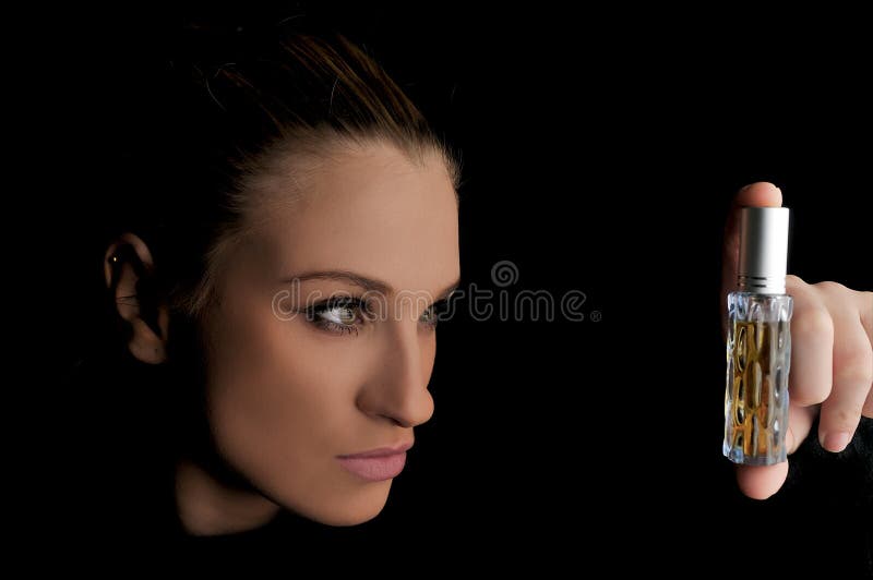 parfume девушки стоковая фотография parfume девушки стоковая фотография