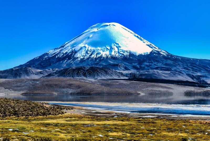 Parinacota Mountain Village in Lauca National Park, Chile, South ...