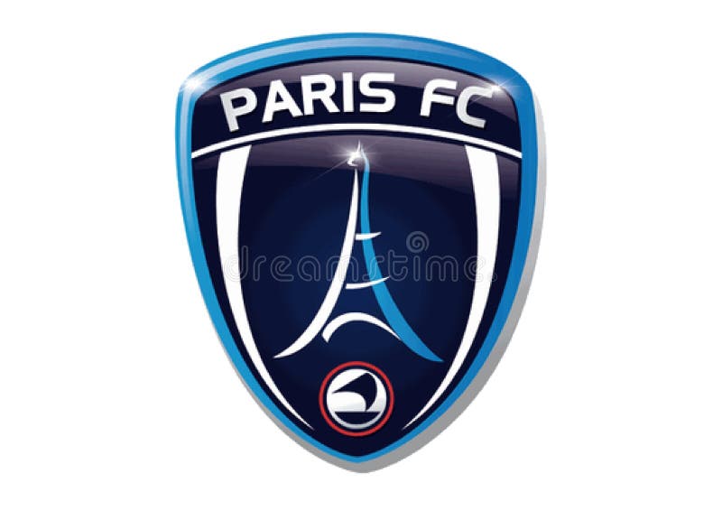 Paris FC Logo editorial stock image. Illustration of world - 160664514