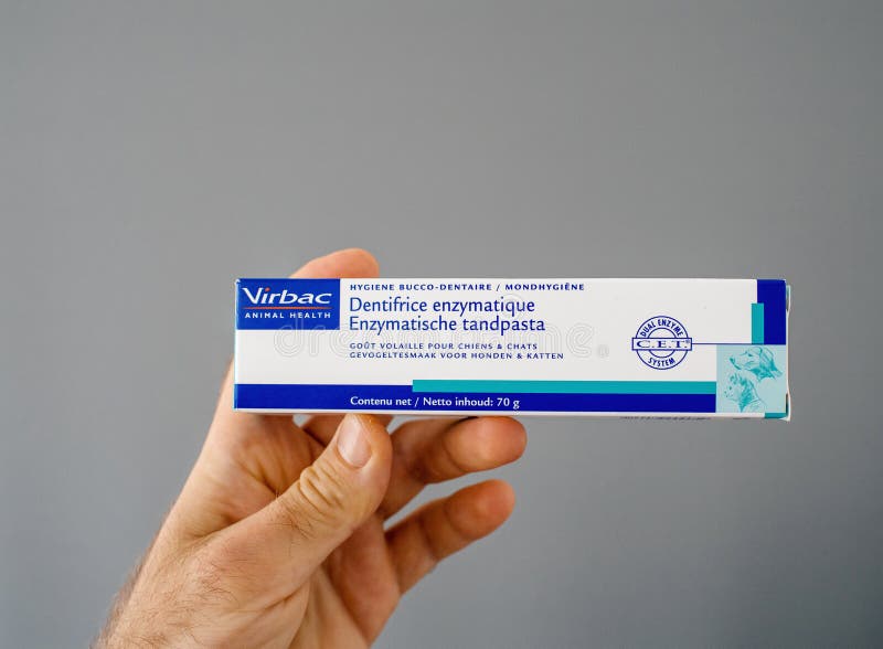 Virbac Animal Health Dental Toothpaste Editorial Stock Image - Image of  identity, ecommerce: 158378744