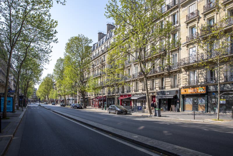 Boulevard Saint-Germain Street Sign Close-up. Paris, France. Editorial ...