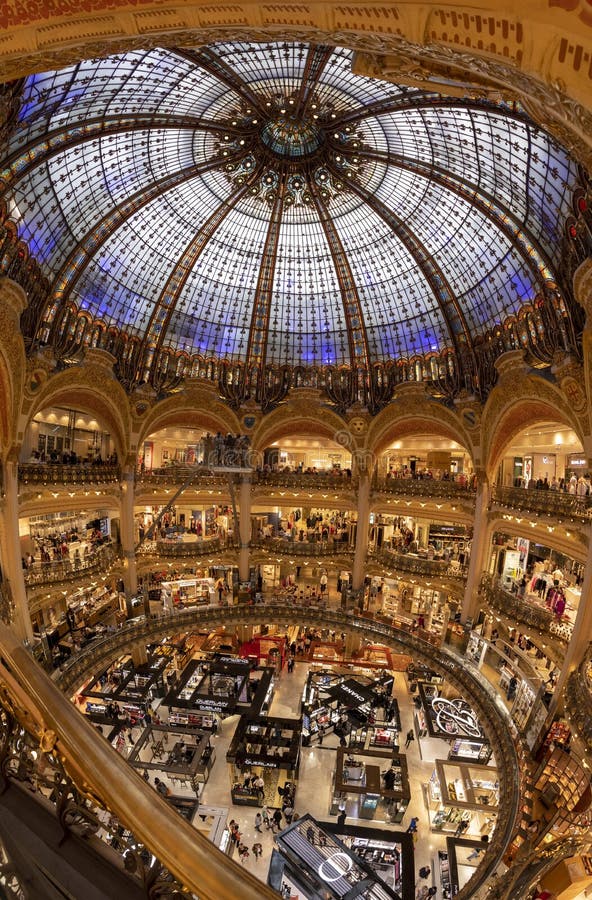 479 Galeries Lafayette Interior Paris Stock Photos - Free & Royalty ...