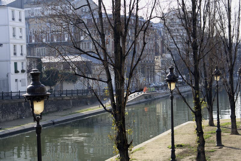 In Paris France the Canal St Martin