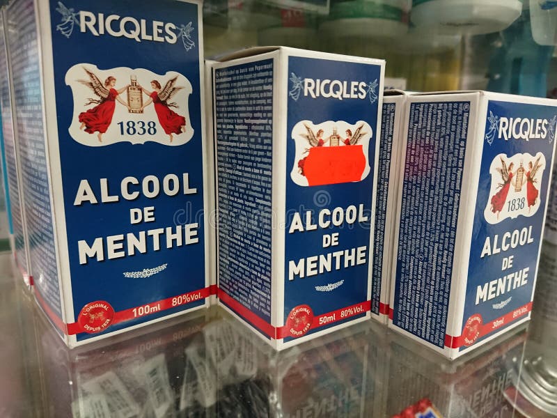 L'ALCOOL DE MENTHE - Ricqlès