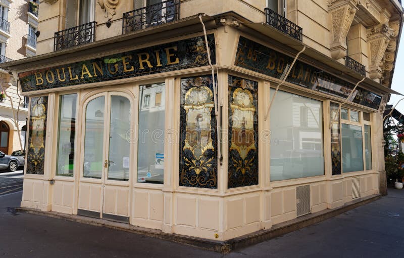 The French Traditional Bakery And Pastry Shop Bo Located Near Bastille Square In Paris, France ...