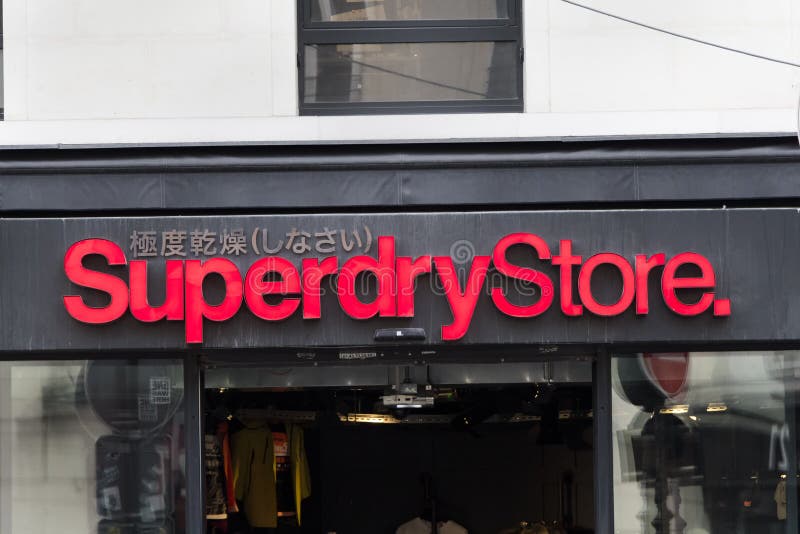 Superdry Logo on Superdry Store Editorial Photo - Image of superdry,  outdoors: 162618406