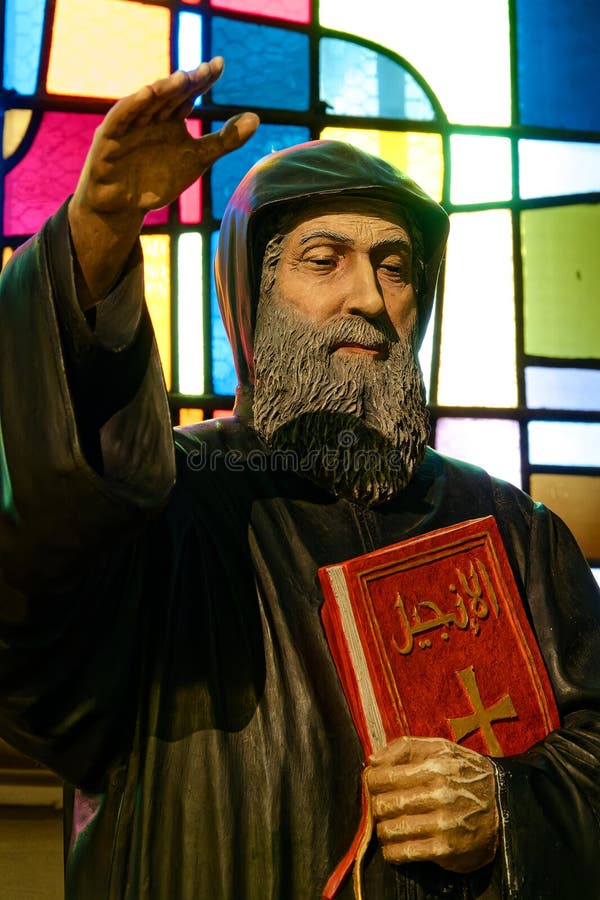 Saint Charbel Makhlouf. editorial photography. Image of healing 339210707