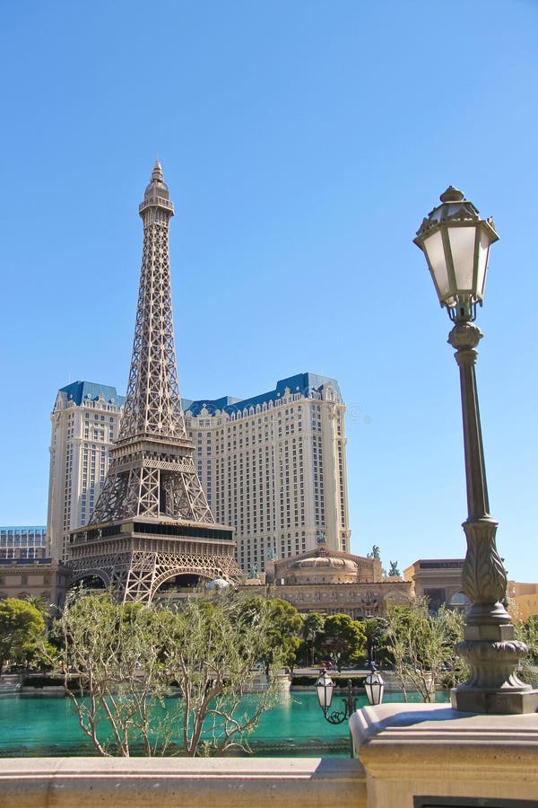 Paris Las Vegas, Replica of the Eiffel Tower at the Paris H…