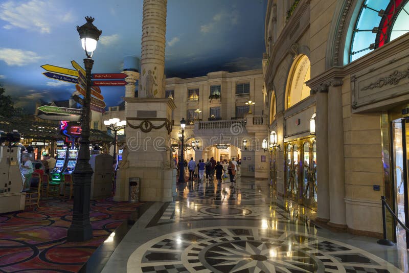 151 Inside Paris Las Vegas Hotel Casino Stock Photos - Free