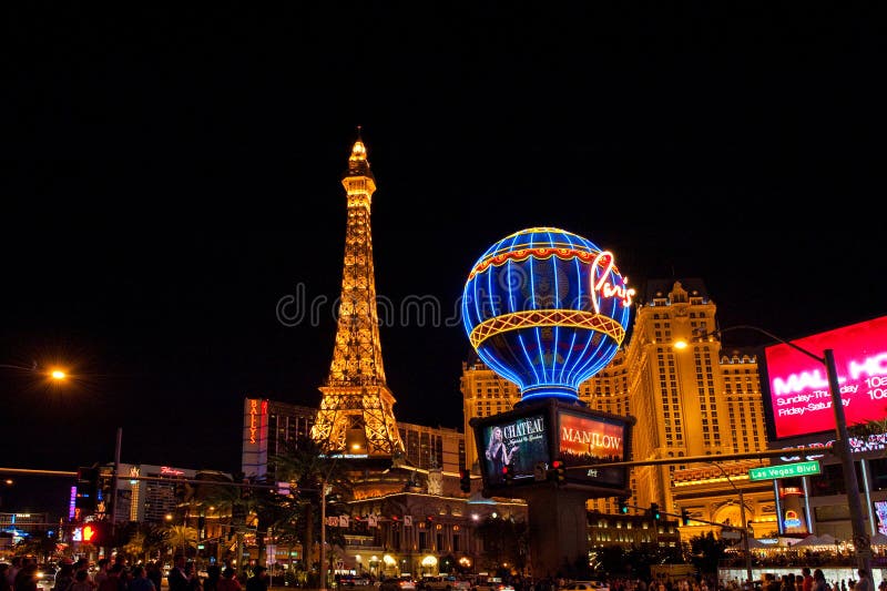 Paris Las Vegas à Las Vegas, Nevada, Etats-Unis images stock Paris Las Vegas à Las Vegas, Nevada, Etats-Unis images stock