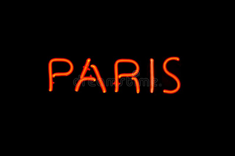 Paris Neon Sign Royalty Free Stock Images Image 16419639