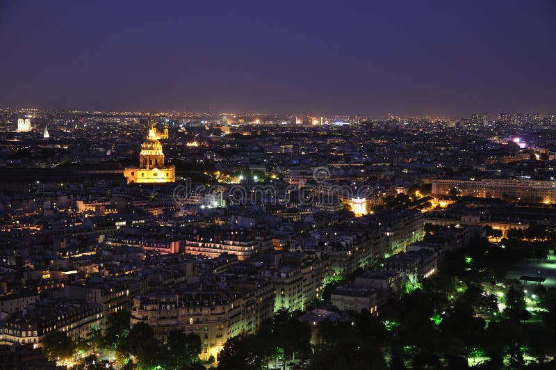 Paris at night