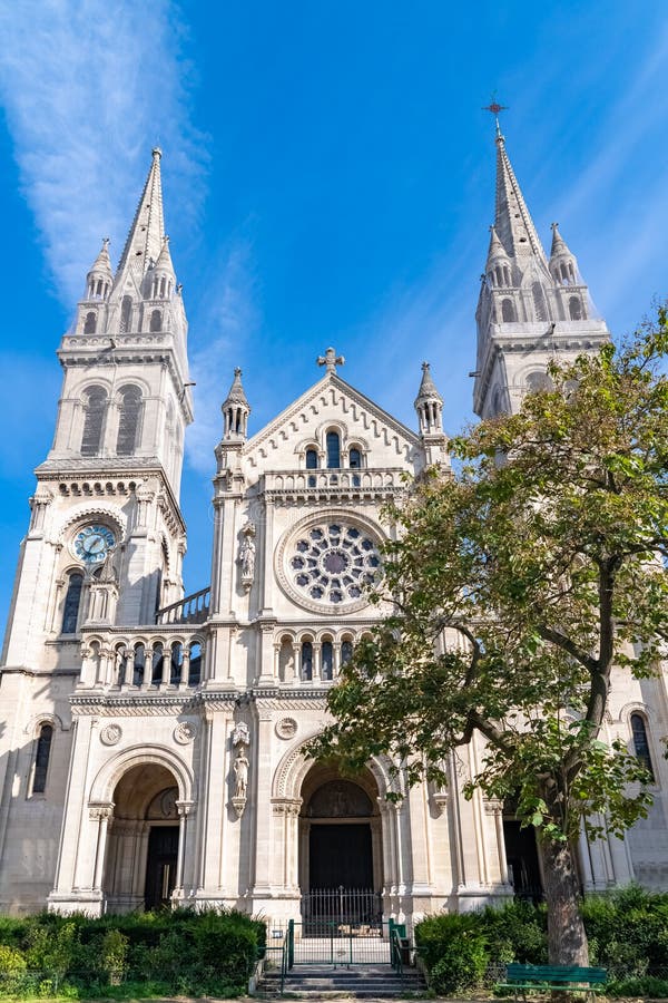 Paris, SaintAmbroise Church Stock Image Image of paris, city 238087345