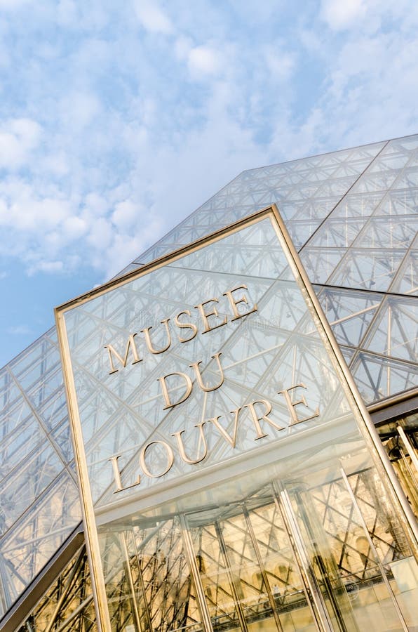 Paris September Louvre Museum France Popular Tourist Attraction 59434416 