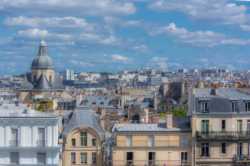 Paris, View Of Ile Saint-Louis Stock Photo - Image of destination, cityscape: 130896718