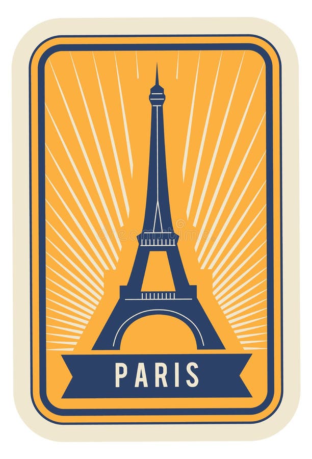 Paris Postage Postal Stamp Postcard France Town Mark Postal Letter Stock  Vector by ©Seamartini 646698996