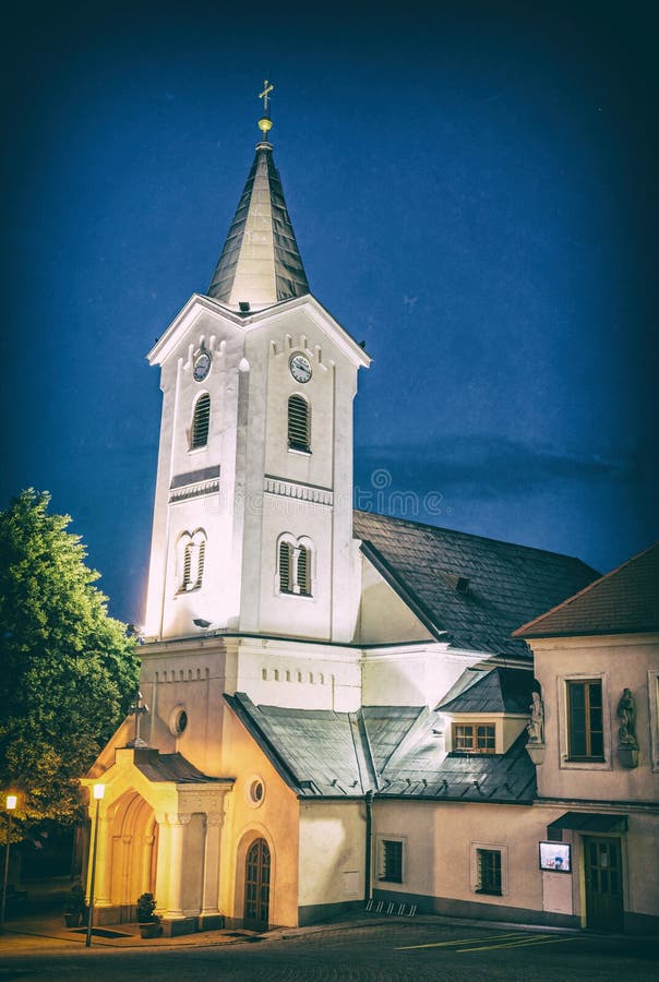 Parish church of the assumption, Nitra, analog filter