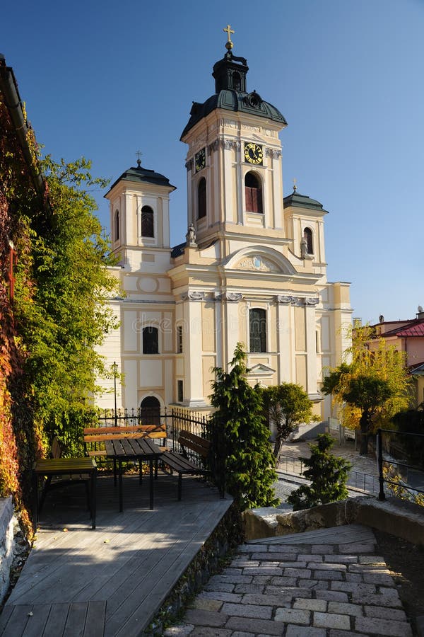 Farní kostel v Banské Štiavnici