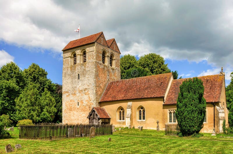 Parish church, Fingest, Buckinghamshire, England