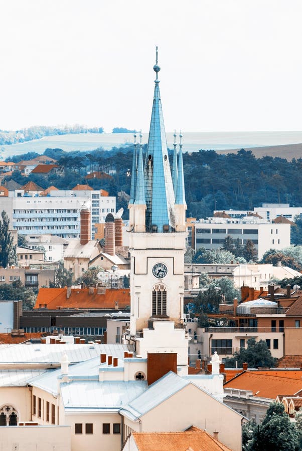 Parish church of the visitation in Nitra, industrial style