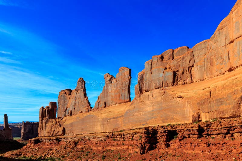 Park Avenue imagen de archivo. Imagen de arcos, utah 38884047