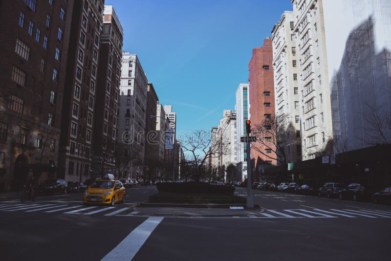 Park Avenue editorial image. Image of avenue, york, vintage 96552475