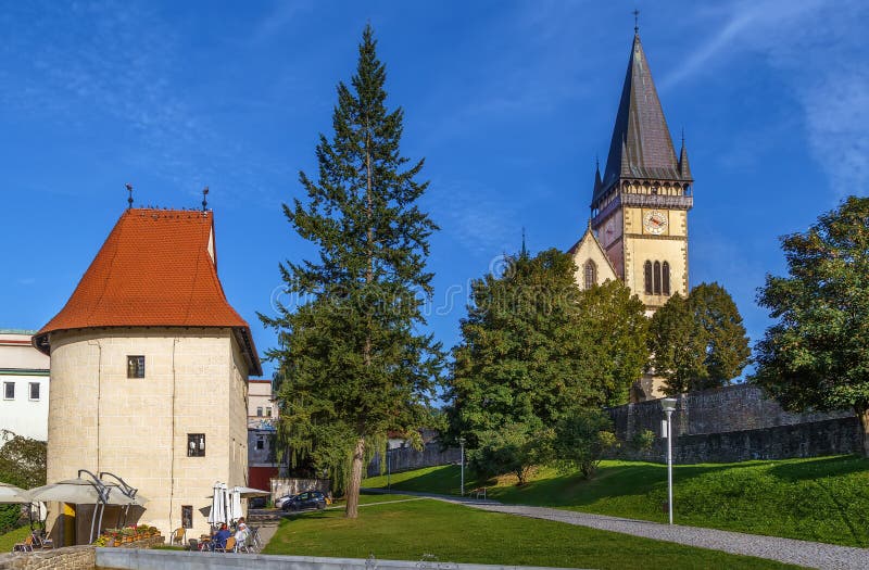 Basilica of St Giles, Bardejov, Slovakia