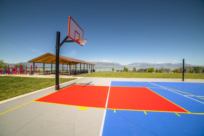 Playground Basketball Court Playground Basketball Court