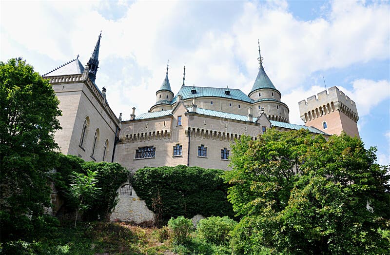 Park and Castle Bojnice, Slovakia, Europe