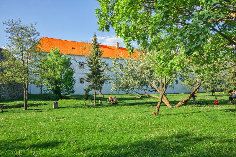 The Dob� Mansion is located in the complex of Levice Castle. It is a two-story Renaissance building, built by Stefan Dob�. Dob� became famous for his wars against the Turks. However, his son Franti�ek completed the castle in 1571. It is the most extensive object in the castle complex, which is currently one of the best-preserved fortification complexes from the 16th century in southern Slovakia. The castle also included a drawbridge over a (unusually wide) water moat. Nowadays, the moat area is home to a castle park. The castle building serves as a depository and exhibition space for the Tekov Museum in Levice. The Dob� Mansion is located in the complex of Levice Castle. It is a two-story Renaissance building, built by Stefan Dob�. Dob� became famous for his wars against the Turks. However, his son Franti�ek completed the castle in 1571. It is the most extensive object in the castle complex, which is currently one of the best-preserved fortification complexes from the 16th century in southern Slovakia. The castle also included a drawbridge over a (unusually wide) water moat. Nowadays, the moat area is home to a castle park. The castle building serves as a depository and exhibition space for the Tekov Museum in Levice.