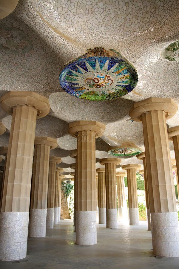 Park Guell, Barcelona, Spain