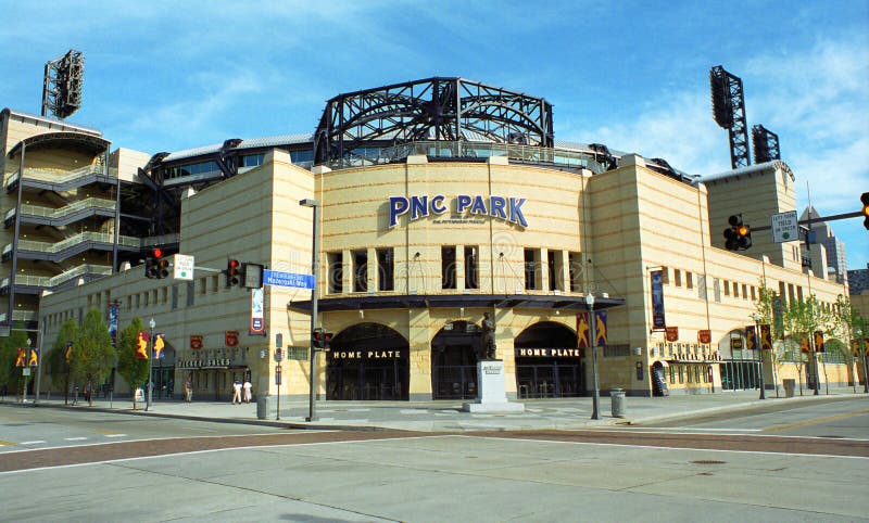 Park PNC - de Piraten van Pittsburgh royalty-vrije stock foto's Park PNC - de Piraten van Pittsburgh royalty-vrije stock foto's
