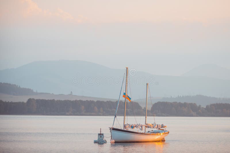 Liptovska Mara lake, Slovakia stock image Liptovska Mara lake, Slovakia stock image