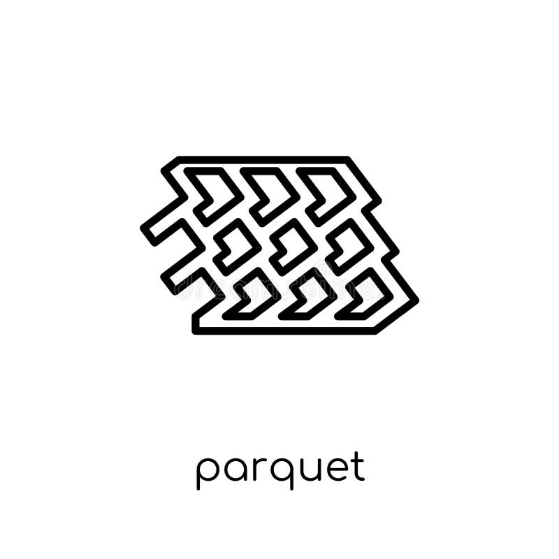 Parkietowa ikona ilustracja wektor Parkietowa ikona ilustracja wektor