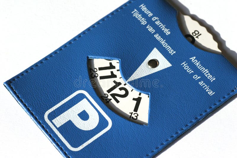 Parking card stock photo. Image of arrow, sign, numbers 17654484