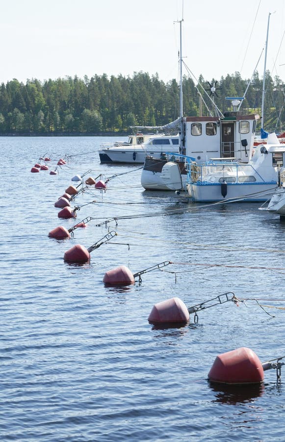 Parking of Boats and Yachts Stock Photo Image of lake, leisure 22877444